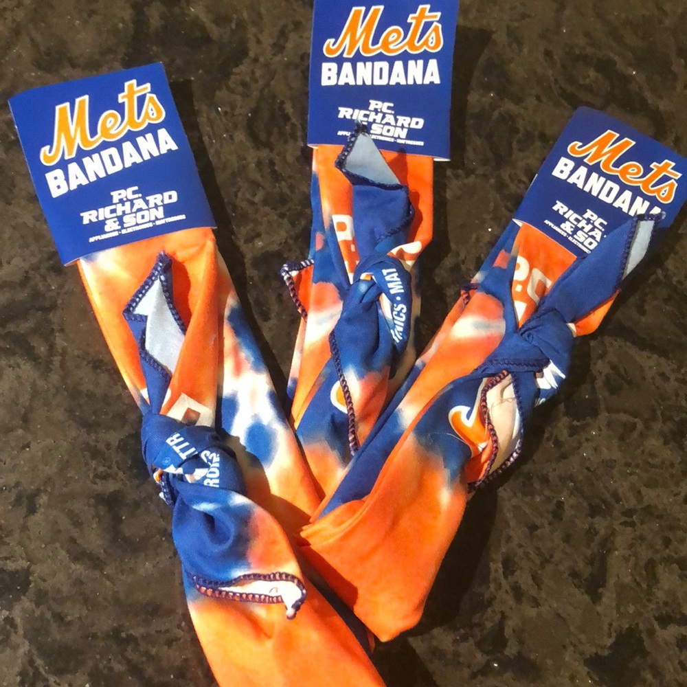 Mets tie dye bandana